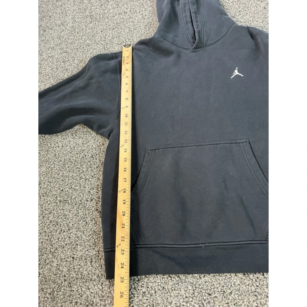 Jordan Brooklyn Fleece Pullover Hoodie Men's Size Medium Black